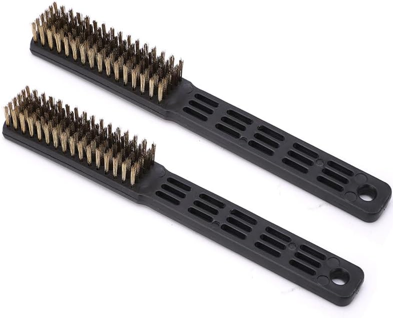 EESC2Y (2-Pack) Bowling Shoe Brushes, Bowling Accessories, Remove Dust Grit Improve The Slide of The Shoe (2) - Image 1